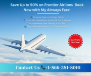Book Frontier Airlines Tickets with MyAirwaysFare and Save More